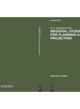 按需印刷DGYT Regional Studies for Planning and Projecting[9789027978882]