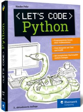 预订【德语】 Let's code Python:Programmieren lernen mit Python ohne Vorkenntnisse. Ide