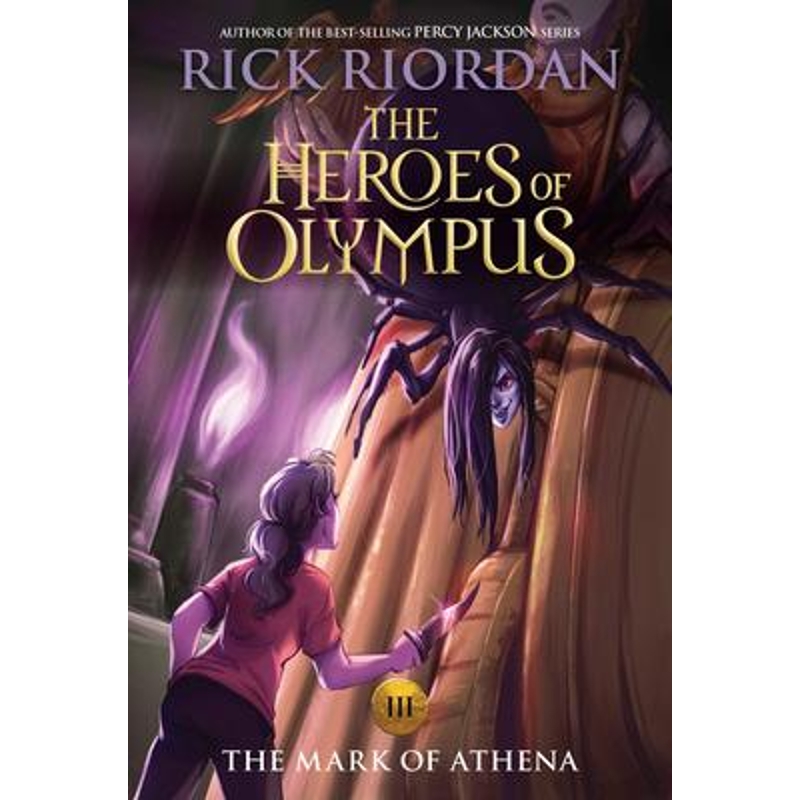 英文原版 波西杰克逊奥林匹斯英雄系列 The Mark of Athena (The Heroes of Olympus 3)雅典娜之印 雷克莱尔顿 青少年奇幻小说