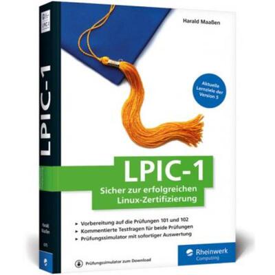 预订不退不换德语 LPIC-1:Sicher zur erfolgreichen Linux-Zertifizierung. Aktuell zu den Prüf