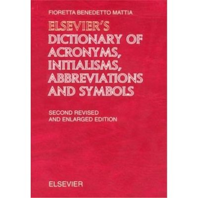 预订Elsevier's Dictionary of Acronyms, Initialisms, Abbreviations and Symbols