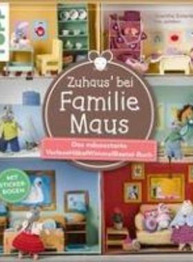 预订【德语】 Zuhaus bei Familie Maus:Das mäusestarke VorleseHäkelWimmelBastel-Buch. Mi