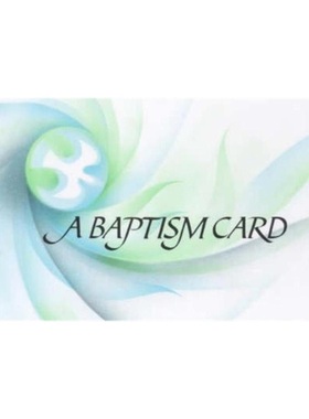 预订Baptism Card B306