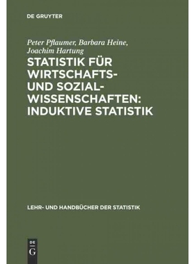 按需印刷DEG Statistik für Wirtschafts  und Sozialwissenschaften: Induktive Statistik[9783486240153]