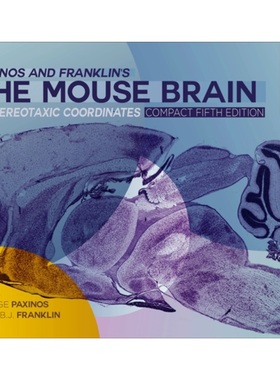 预订Paxinos and Franklin's the Mouse Brain in Stereotaxic Coordinates, Compact[9780128161593]