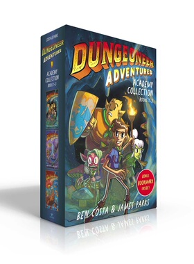 预售【2024新书】Dungeoneer Adventures Academy Collection (Boxed Set)[9781665955089]