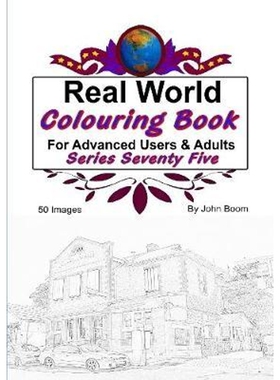 按需印刷Real World Colouring Books Series 75[9780359935949]