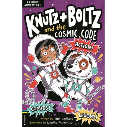 现货Knutz and Boltz and the Cosmic Code : A STEAM Puzzle Adventure[9781780559414]