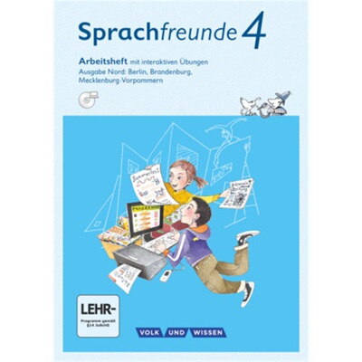 预订【德语】 Sprachfreunde - Sprechen - Schreiben - Spielen - Ausgabe Nord (Berlin,[9783060836499]