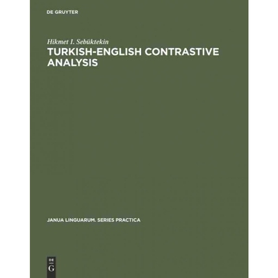 按需印刷不退不换DGYT Turkish English contrastive analysis[9783111253831]