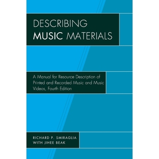 按需印刷Describing Music Materials[9781442276284]