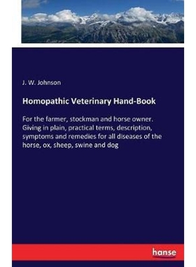 按需印刷Homopathic Veterinary Hand-Book[9783337331603]