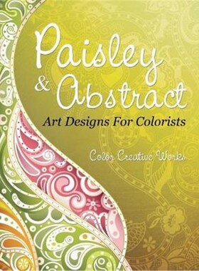 预订不退不换Paisley & Abstract Art Designs For Colorists