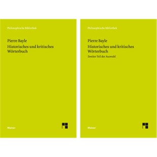 预订【德语】Dictionnaire historique et critique: