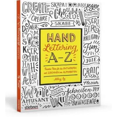 预订【德语】 Hand Lettering A-Z:Kreative Ideen für das Entwerfen und Zeichnen von Alphabete