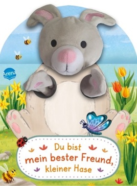 预订【德语】Du bist mein bester Freund, kleiner Hase. Ein Handpuppenbuch[9783401717593]