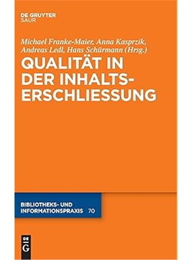 预订【德语】Qualitat in der Inhaltserschließung