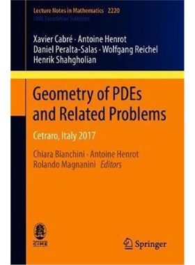 预订Geometry of PDEs and Related Problems:Cetraro, Italy 2017