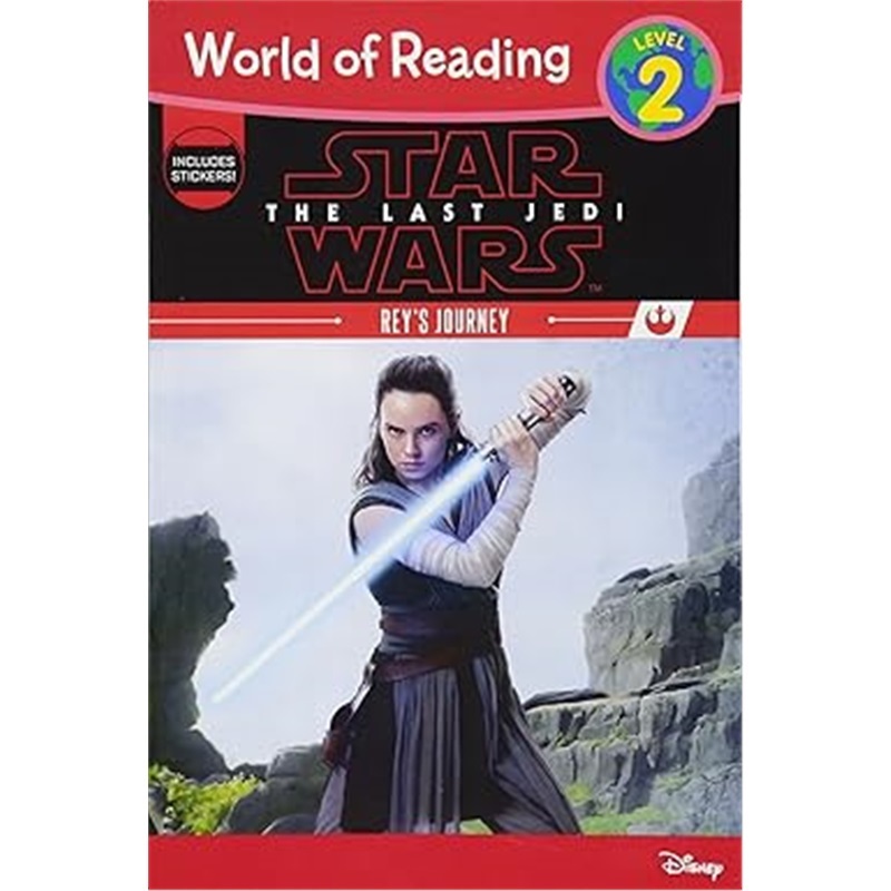 现货World of Reading Star Wars: The Last Jedi Rey's Journey (Level 2 Reader)[9781484781838]