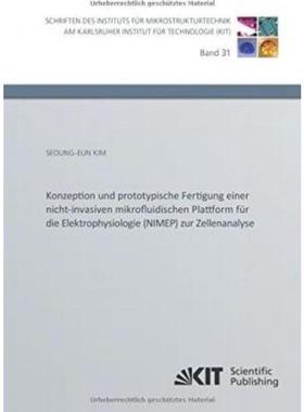 预订【德语】 Konzeption und prototypische Fertigung einer nicht-invasiven mikrofluidischen Platt
