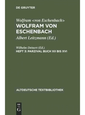 按需印刷不退不换DEG Parzival Buch XII bis XVI[9783110981919]