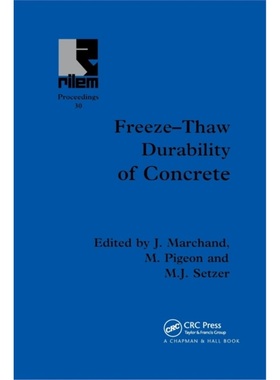 预订Freeze-Thaw Durability of Concrete[9780367863999]
