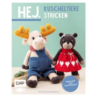 und Luchs Hej. Uhu Elch kuschelweich Supersoft stricken Kuscheltiere 德语 预订