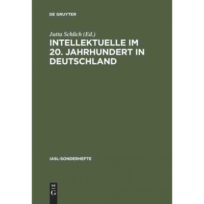按需印刷不退不换DEG Intellektuelle im 20. Jahrhundert in Deutschland[9783484640030]