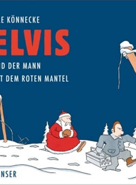 预订【德语】Elvis und der Mann mit dem roten Mantel[9783446253148]