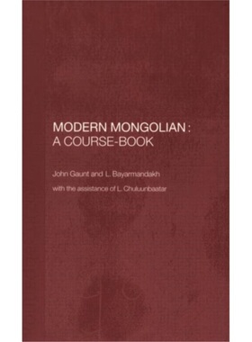预订Modern Mongolian: A Course-Book[9780700713264]
