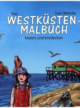 预订【德语】 Das Westküsten-Malbuch:Malen und entdecken