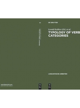 按需印刷DGYT Typology of Verbal Categories[9783484303829]