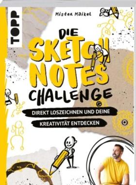 预订【德语】 Die Sketchnotes Challenge mit Mister Maikel:Direkt loszeichnen und deine Kreativitä