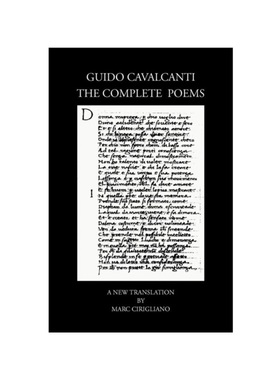 按需印刷Guido Cavalcanti, the Complete Poems[9780934977272]