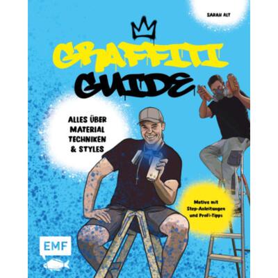 预订【德语】 Graffiti Guide:Alles über Graffitikunst, Airbrush und Schablonen-Technik - Mit Step