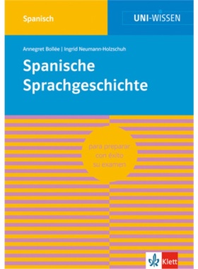 预订【德语】 Uni Wissen Spanische Sprachgeschichte[9783129390177]