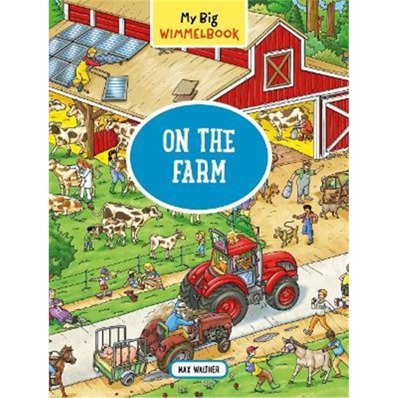 现货 My Big Wimmelbook On the Farm 我的大发现绘本 英文原版 儿童读物 上海外文书店