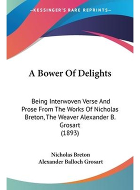 按需印刷A Bower Of Delights[9781120109286]