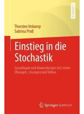 预订【德语】 Einstieg in die Stochastik:Grundlagen und Anwendungen mit vielen Übungen,