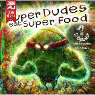 Eat Dudes Foods 精装 儿童读物 特价 英文原版 Super