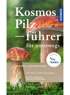 预订【德语】Kosmos Pilzfuhrer fur unterwegs[9783440170052]
