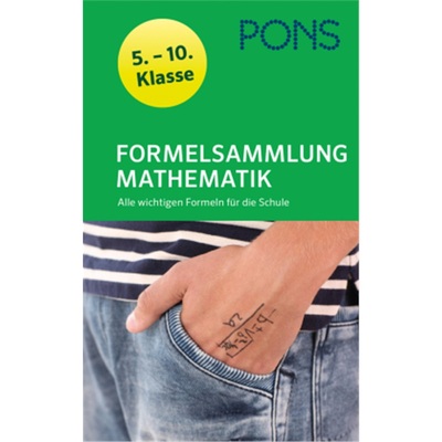 预订【德语】 PONS Formelsammlung Mathematik 5.-10. Klasse[9783125625457]