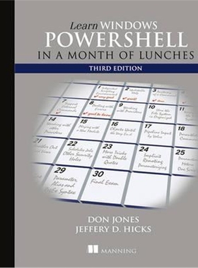预订Learn Windows PowerShell in a Month of Lunches, Third Edition