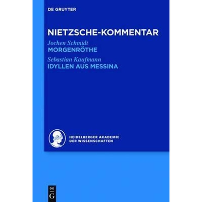 按需印刷不退不换Kommentar Zu Nietzsches Morgenroethe, Idyllen Aus Messina[9783110293036]