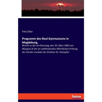 预订【德语】Programm des Real-Gymnasiums in Magdeburg,[9783337736446]