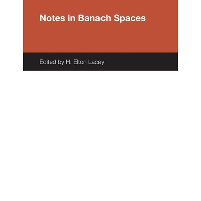 按需印刷Notes in Banach Spaces[9780292741256]