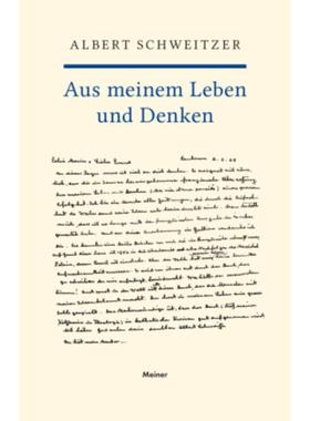 预订【德语】 Aus meinem Leben und Denken: