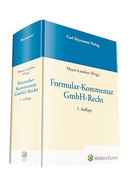 预订【德语】Formular-Kommentar GmbH-Recht