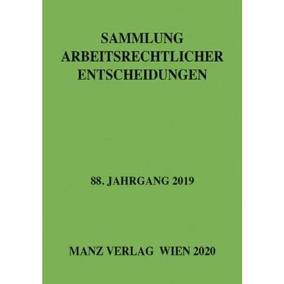 预订不退不换德语 Sammlung arbeitsrechtlicher Entscheidunge