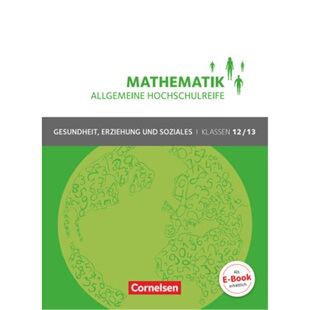 预订不退不换德语 Mathematik - Allgemeine Hochschulreife - Gesundheit, Erziehung und Soz[9783064510210]
